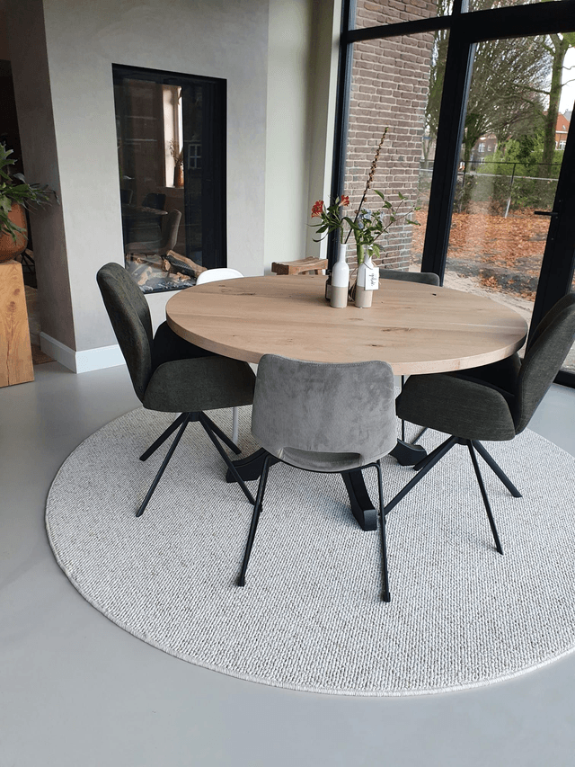 Knoopjes vloerkleden dik vloerkleed 